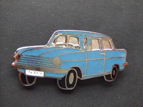 Opel kadett oldtimer blauw model